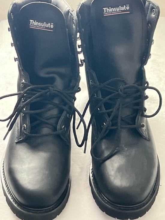 3M Thinsulate Black Lace-Up Men’s Insulated Boots, Size 12‎ main image 10